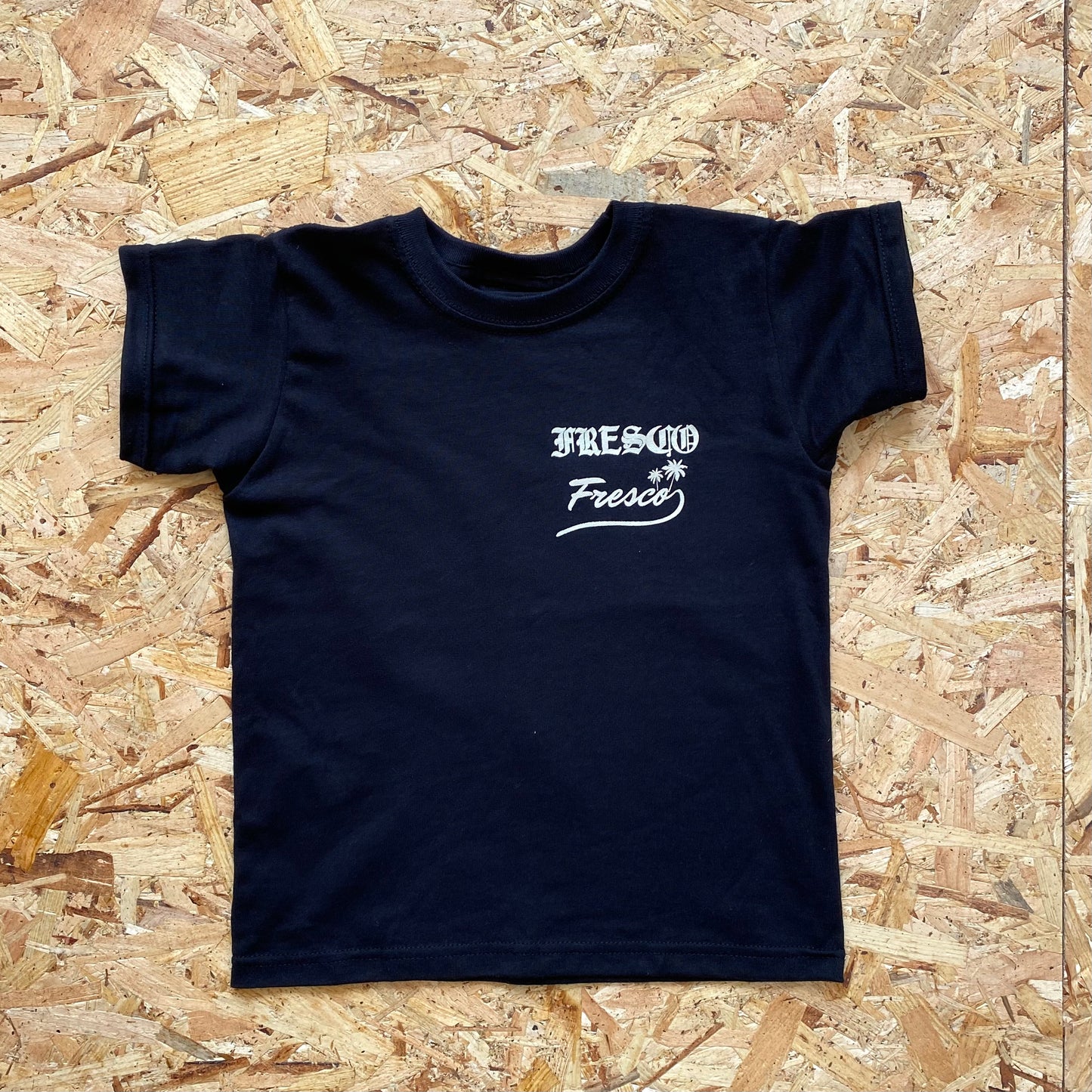 Kiwi Baby tee negra