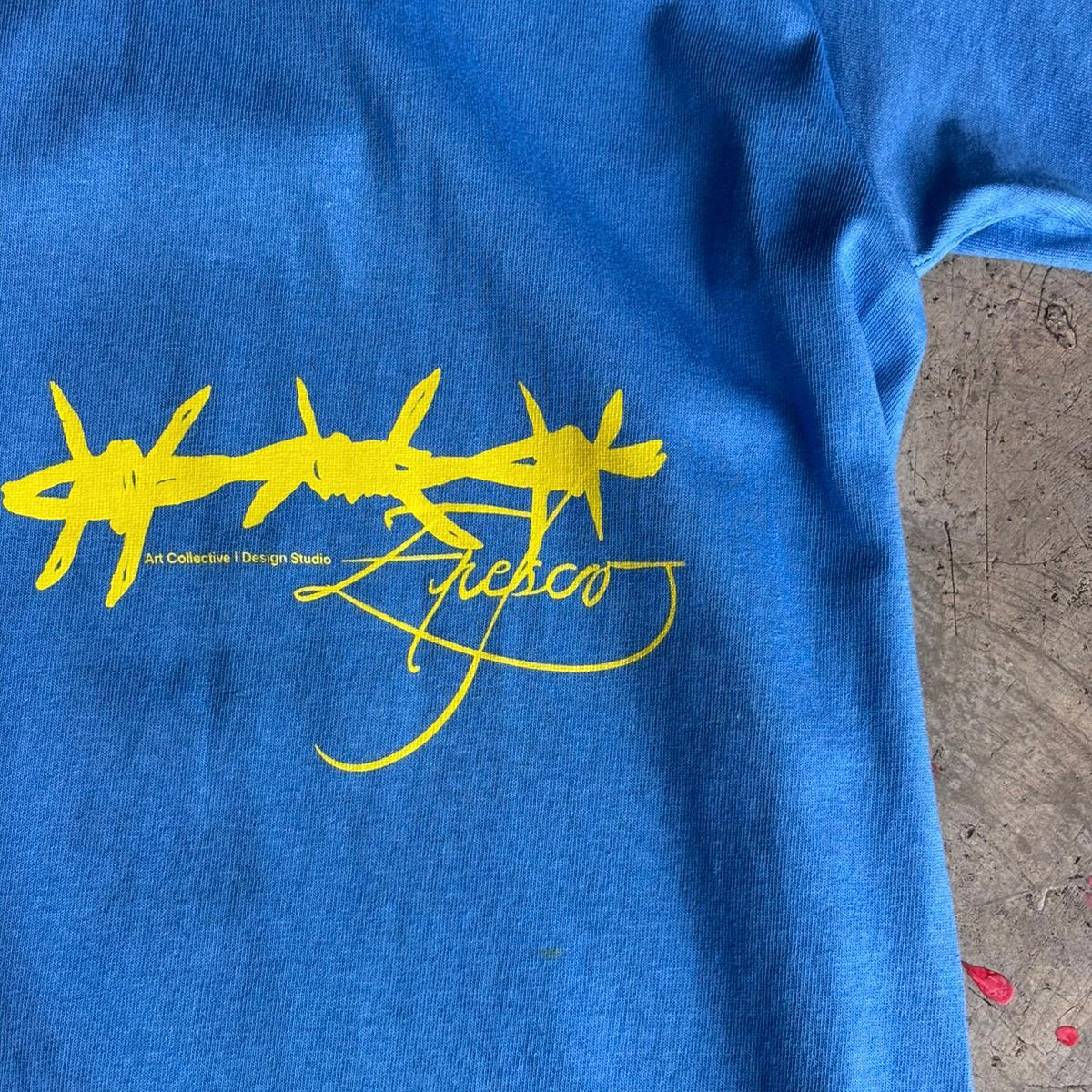 001 Blue Summer Tee