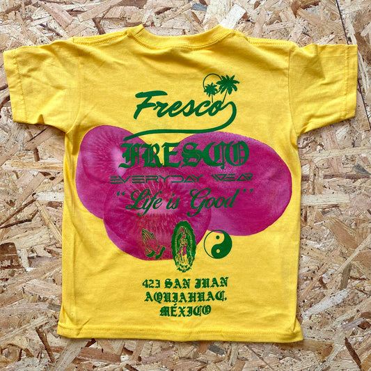 Kiwi Baby tee yellow