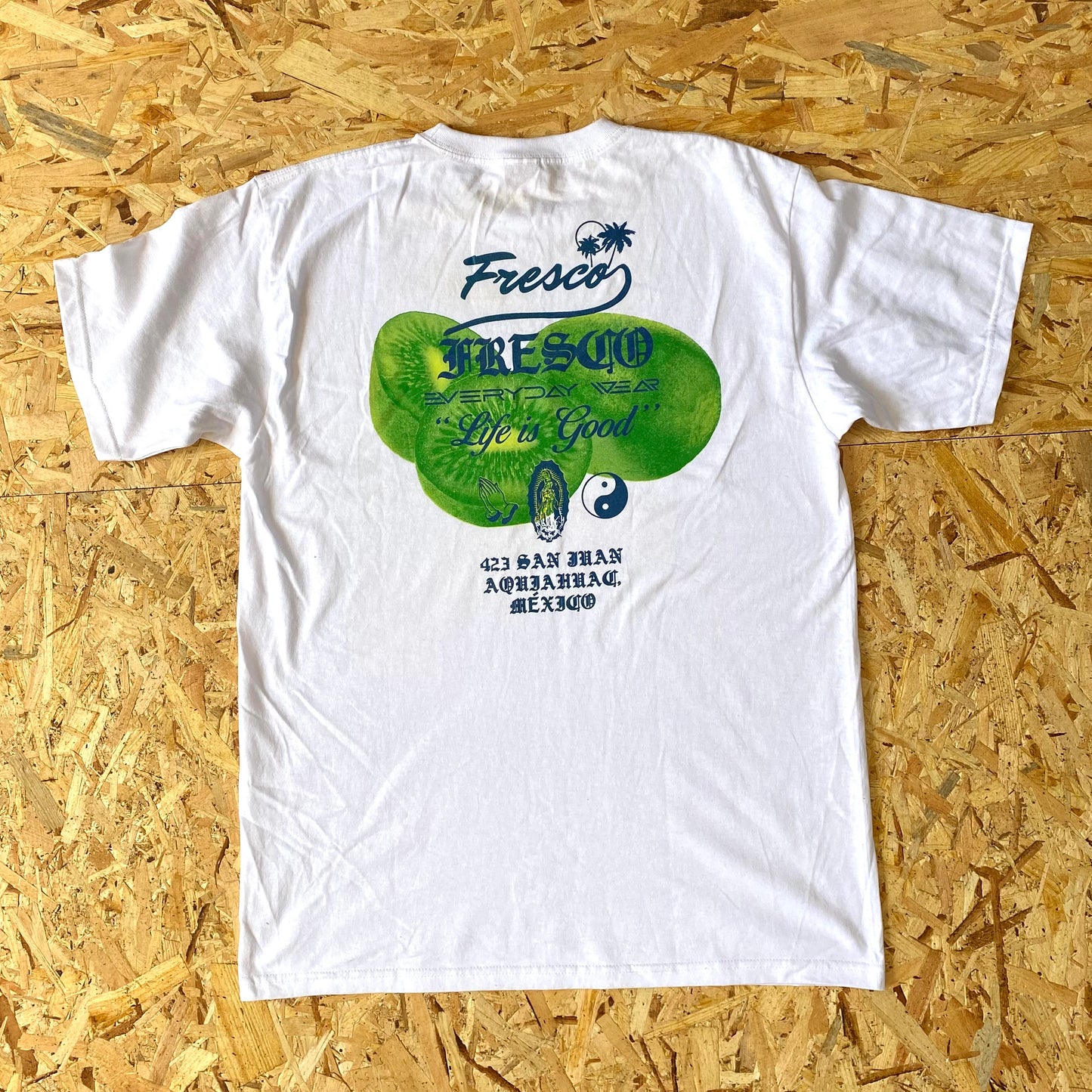 Kiwi White Tee