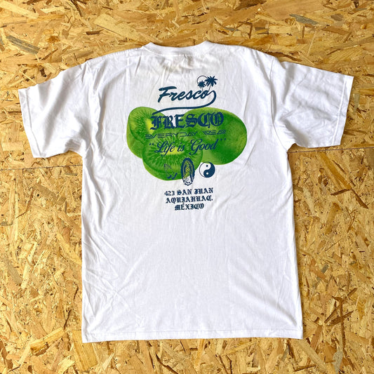 Kiwi White Tee